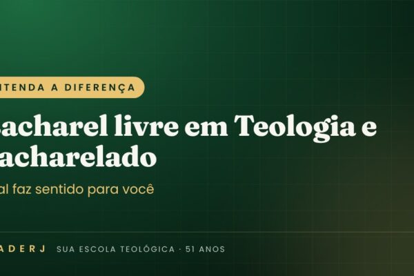 Diferença entre bacharel livre em Teologia e bacharelado reconhecido pelo MEC
